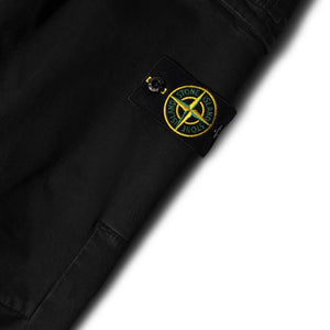 Stone Island Skinny Fit Cargo Pants In Black