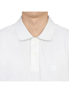 Cp Company Metropolis Series Striped Polo Shirt In White