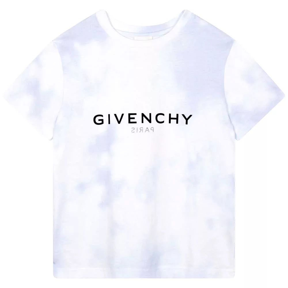 Givenchy Junior Tie Dye T Shirt In Blue