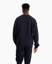 Load image into Gallery viewer, Stone Island Marina Printed Logo Sweatshirt in Navy
