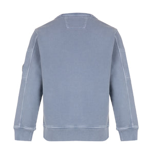 Cp Company Junior Garment Dyed Lens Sweatshirt Infinity