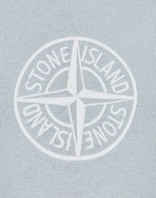 Load image into Gallery viewer, Stone Island Roll Trim Embroidered Logo Sweatshirt in Baby Blue
