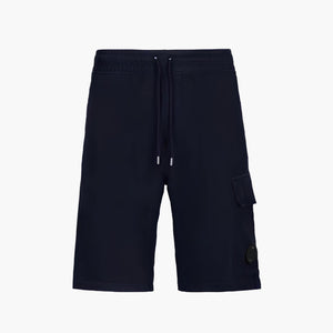 Cp Company Light Fleece Lens Shorts Navy (Pre-Order: Due Approx. 28th Feb)