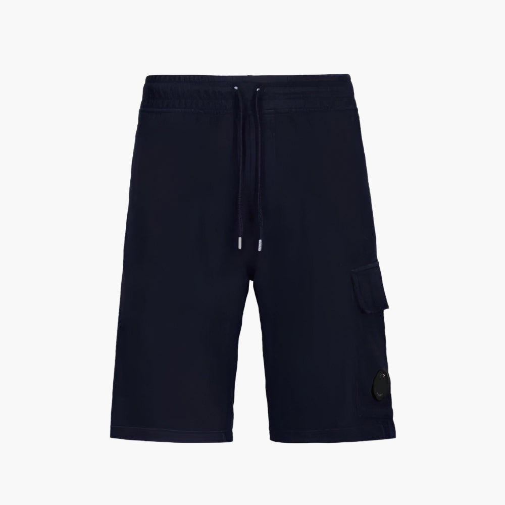 Cp Company Light Fleece Lens Shorts Navy (Pre-Order: Due Approx. 28th Feb)