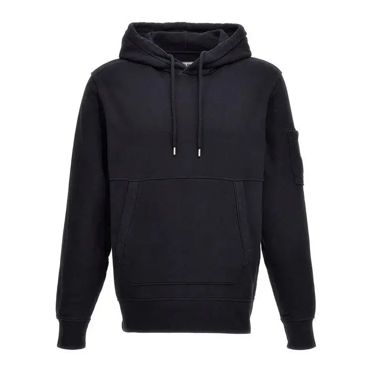 Cp Company Garment Dyed Overhead Lens Hoodie In Navy (Pre-Order: Due Approx. 28th Feb)