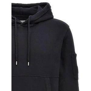 Cp Company Garment Dyed Overhead Lens Hoodie In Navy (Pre-Order: Due Approx. 28th Feb)