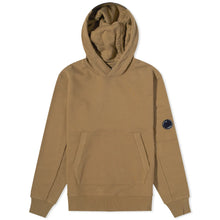 Load image into Gallery viewer, Cp Company Heavy Lens Overhead Hoodie In Butternut Brown (Pre-Order: Due Approx. 28th Feb)
