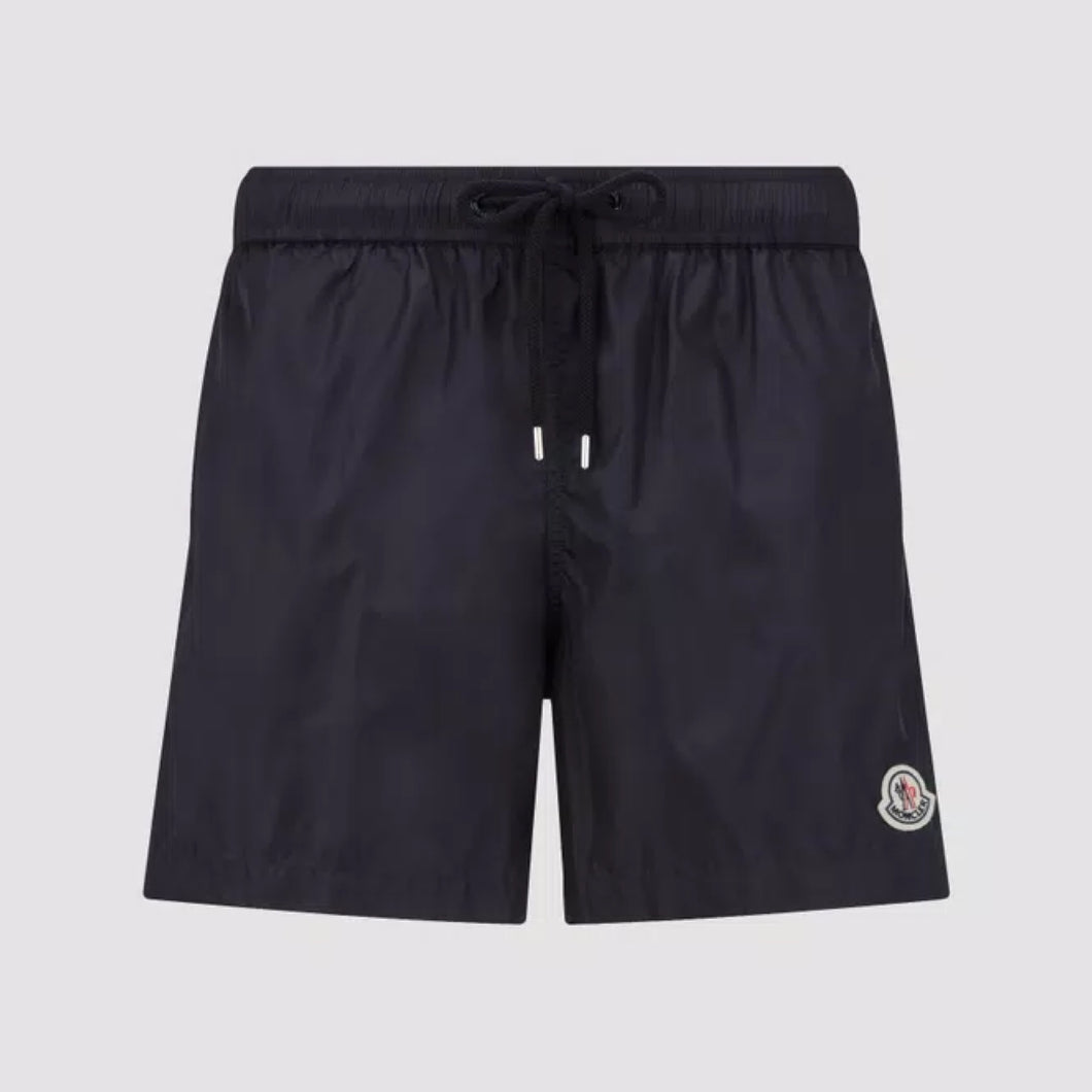 Moncler Boxer Mare Swimshorts In Navy