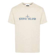 Load image into Gallery viewer, Stone Island Compass Big Logo T-Shirt In Stucco
