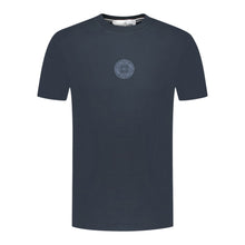 Load image into Gallery viewer, Stone Island Compass Rubber Logo T-Shirt In Navy
