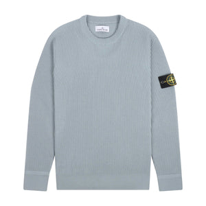 Stone Island Rws Ribbed Sweatshirt Grig Verd