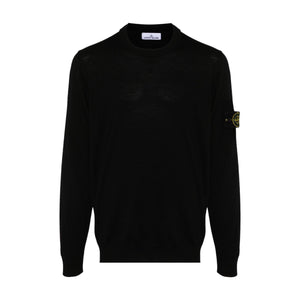 Stone Island Light Knit Sweatshirt 510C4 Black