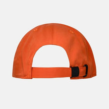 Load image into Gallery viewer, Cp Company Cotton Big Logo Baseball Cap In Harvest Pumpkin (Pre-Order: Due Approx. 28th Feb)
