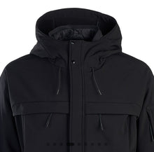 Load image into Gallery viewer, Cp Company A/W Shell-R Lens Chest Pocket Jacket In Black
