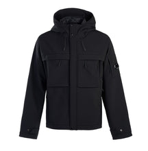 Load image into Gallery viewer, Cp Company A/W Shell-R Lens Chest Pocket Jacket In Black
