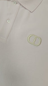 Dior Icon Polo Shirt In Light Pink