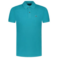 Load image into Gallery viewer, Cp Company Slim Fit Polo Shirt 098A Tile Blue
