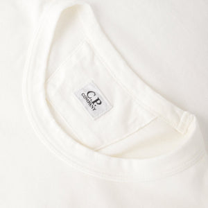 Cp Company Pocket Logo T-Shirt 315A White