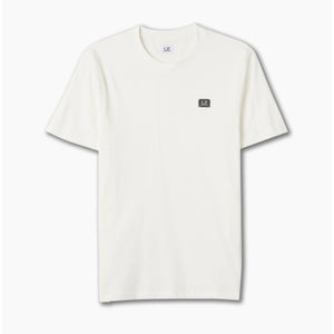 Cp Company 30/1 Jersey Small Logo T-Shirt White