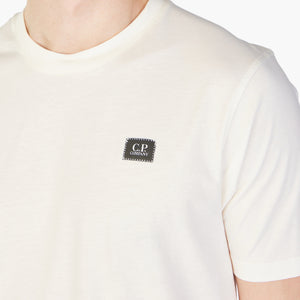 Cp Company 30/1 Jersey Small Logo T-Shirt White