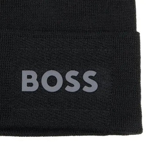 Hugo Boss Aride - X Logo Beanie Black