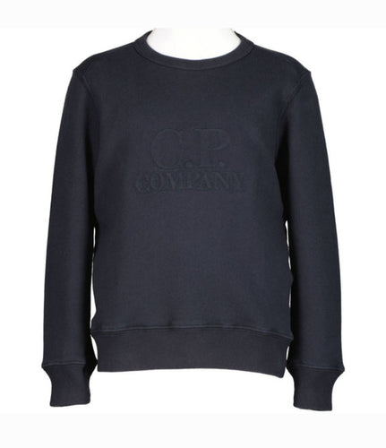 LatterShops - Shop C.P. Company Kids TEEN logo print sweatshirt
