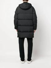 Load image into Gallery viewer, Stone Island Garment Dyed Crinkle Reps R-Ny Down Coat in Black
