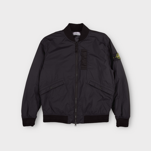 Stone Island Skin Touch Nylon With Primaloft-Tc Jacket Black