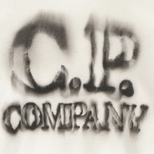 Load image into Gallery viewer, Cp Company Blurry Logo T-Shirt in White
