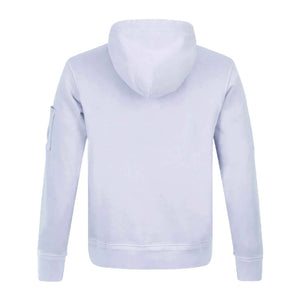 Cp Company Resist Dyed Cotton Lens Overhead Hoodie in Cosmic Sky