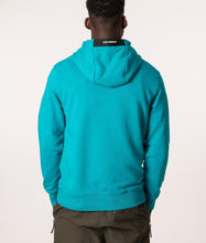 Load image into Gallery viewer, Cp Company Heavy Lens Overhead Hoodie In Tile Blue
