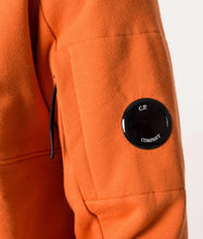 Load image into Gallery viewer, Cp Company Heavy Lens Overhead Hoodie In Harvest Pumpkin
