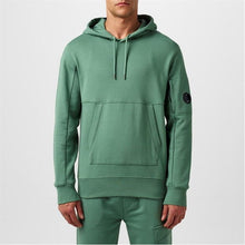 Load image into Gallery viewer, Cp Company Heavy Lens Overhead Hoodie In Frosty Green
