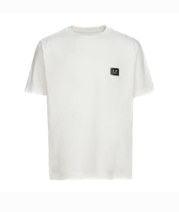 Cp Company Junior Small Stamp Logo T-Shirt in White