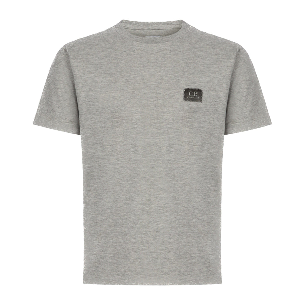 Cp Company Junior Small Stamp Logo T-Shirt in Grey M93