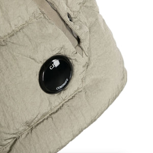 Cp Company Junior Lens Padded Gilet in Silver Sage