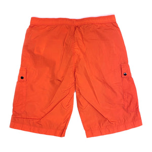 Cp Company Junior Chrome-R Lens Shorts in Fiery Red