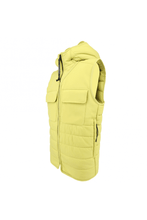 Load image into Gallery viewer, Cp Company Junior Shell-R Mixed Padded Goggle Gilet In Golden Palm
