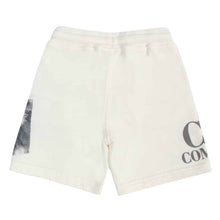 Load image into Gallery viewer, Cp Company Junior Logo Patch Pocket Shorts 069 White
