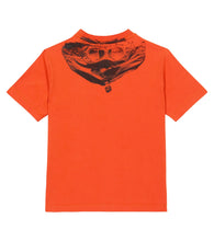 Load image into Gallery viewer, Cp Company Junior Goggle T-Shirt In Harvest Pumpkin
