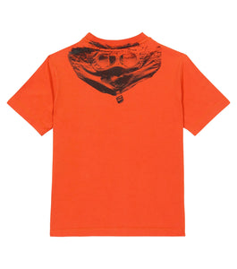 Cp Company Junior Goggle T-Shirt In Harvest Pumpkin