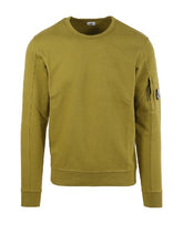 Load image into Gallery viewer, Cp Company Lens Light Fleece Sweatshirt In Moss Green
