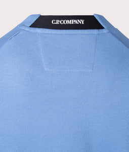 Cp Company Diagonal Raised Lens Sweatshirt in Infinity Blue (Pre-Order: Due Approx. 28th Feb)