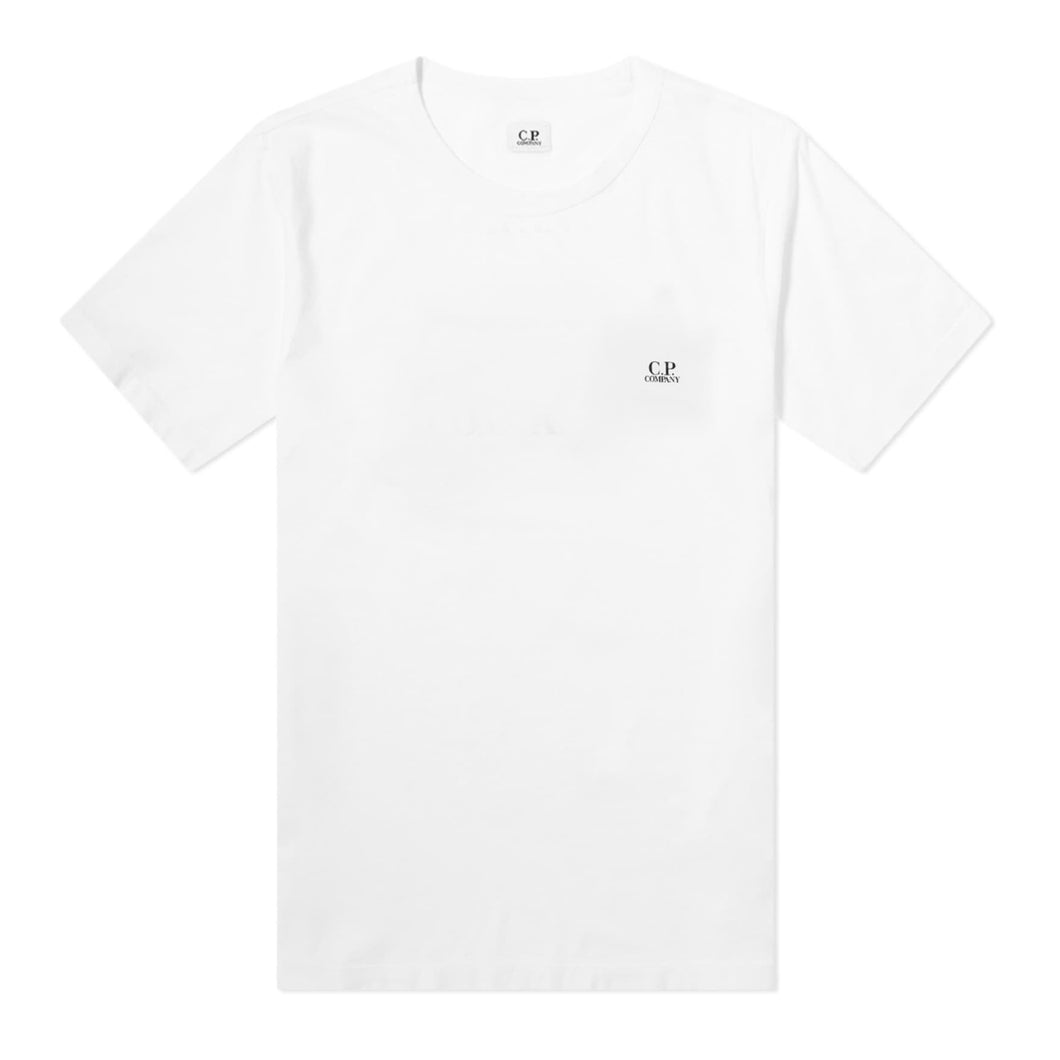 Cp Company Small Logo T-Shirt In White