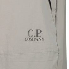 Load image into Gallery viewer, Cp Company Dyshell Logo Bermuda Shorts in Griffin Grey
