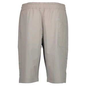 Cp Company Dyshell Logo Bermuda Shorts in Griffin Grey