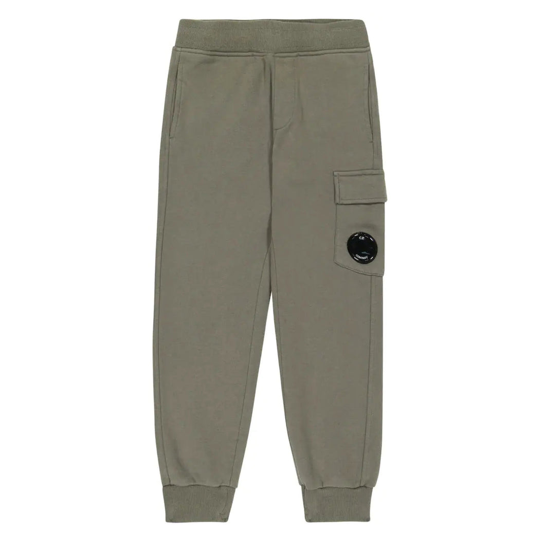 Cp Company Junior Lens Jogging Bottoms in Thyme