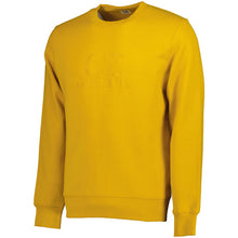 Load image into Gallery viewer, Cp Company Diagonal Raised Fleece Embroidered Logo Sweatshirt in Golden Nugget
