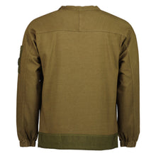 Load image into Gallery viewer, Cp Company Mixed Heavy Jersey Lens Sweatshirt in Ivy Green
