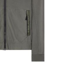 Load image into Gallery viewer, Stone Island Panelled Full Zip Hoodie Musk Green
